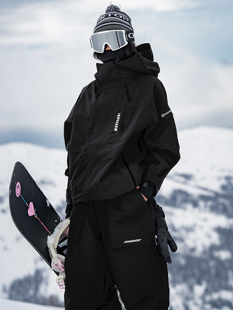 John Snow Damen-Skianzug im Cargo-Stil „Powder Pursuit Street Style“