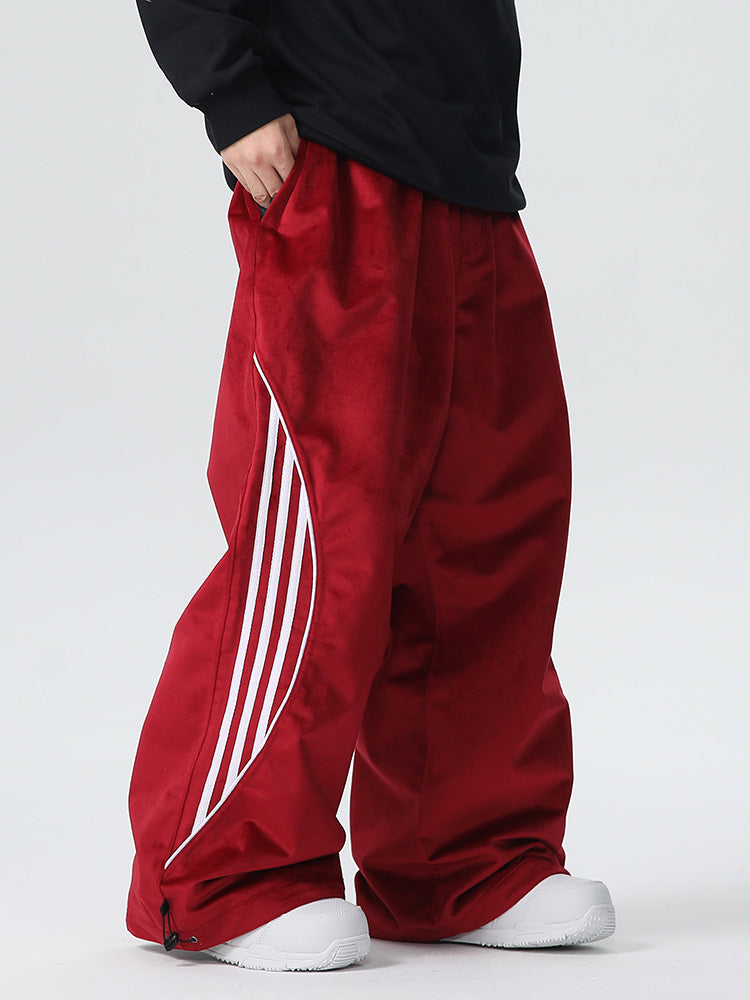 Searipe Unisex Oversize Fleece ChillTech Baggy Schneehose für Herren