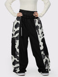Wild Motion Damen-Schneehose mit reflektierendem Farbblock-Design und extra weitem Schnitt