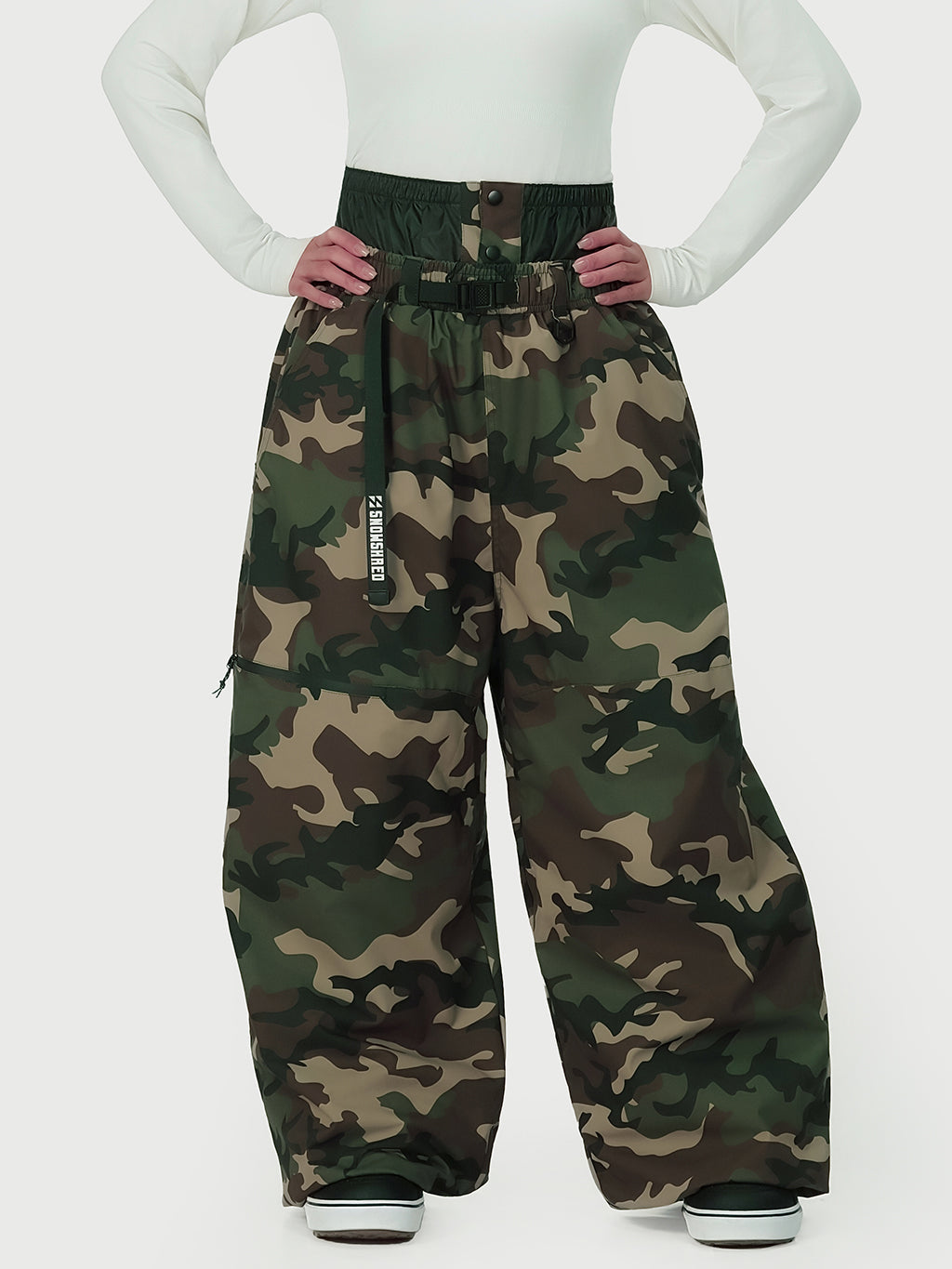 Urban Storm Damen-Skihose, robust, funktionsfreundlich, Freestyle, locker geschnitten