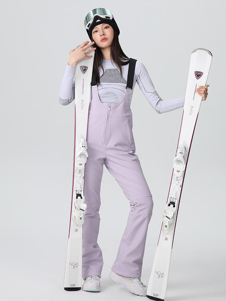 Searipe Tailored Flex Flare Ski-Latzhose für Damen