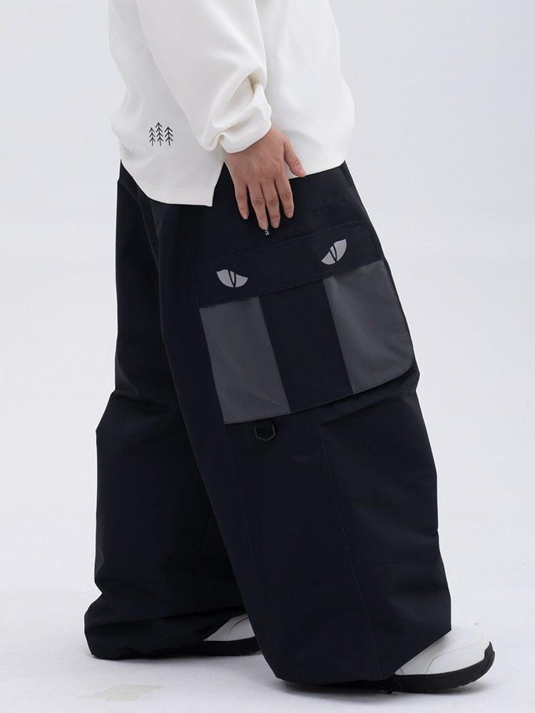 Skyguard Utility Extra Baggy Cargo-Schneehose für Damen