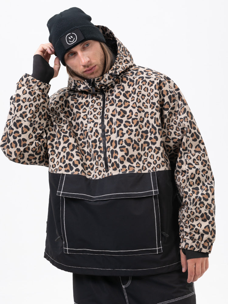 Mountain Vibe Streetstorm Pullover-Snowboardjacke für Herren – Ganzjahresjacke
