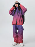 Searipe Alpine Horizon Fade Damen-All-Terrain-Schneeanzug mit Isolierung