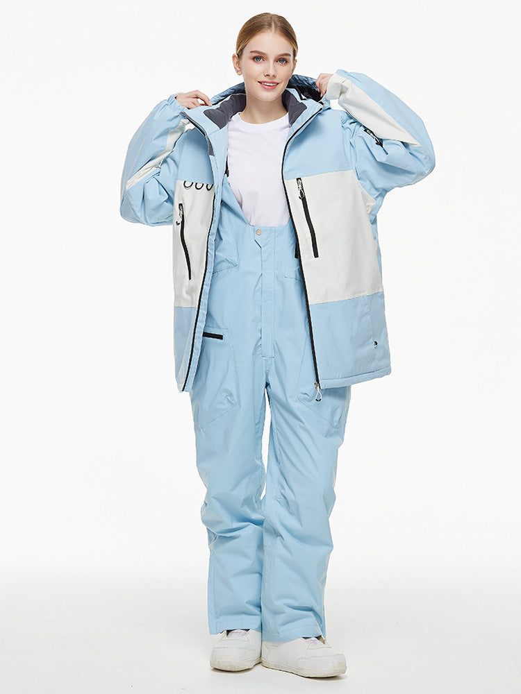 Arctic Queen Backcountry Explorer Thermo-Schneejacke und Latzhose für Damen