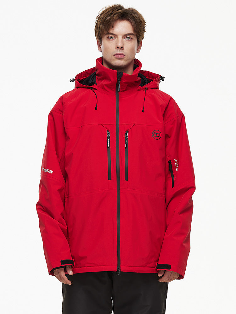 WinterFront Performance Mountain Windbreaker Thermo-Schneejacke für Herren