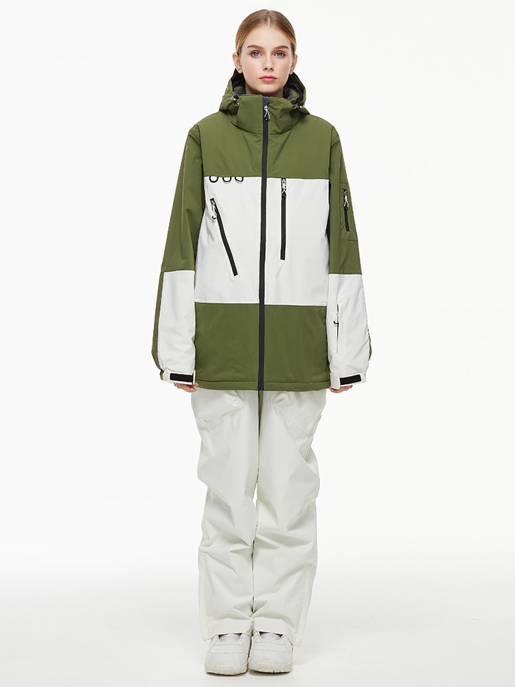 Herren-Thermo-Schneejacke und Latzhose für den Backcountry Mountain Explorer