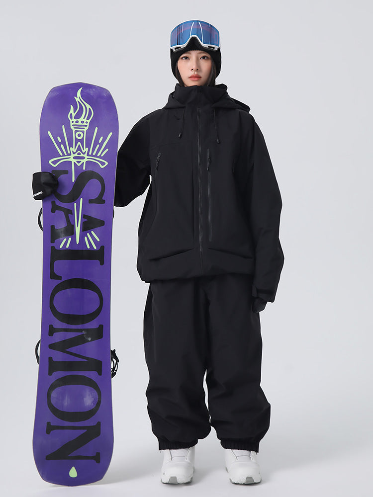 Searipe Unisex Ridge Master All-Conditions Baggy Schneeanzug für Damen und Herren