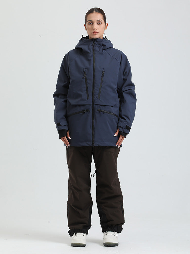 Gsou Damen-Schneeanzug, robust, Bergprofi, Allzweck, Cargo-Schneeanzug