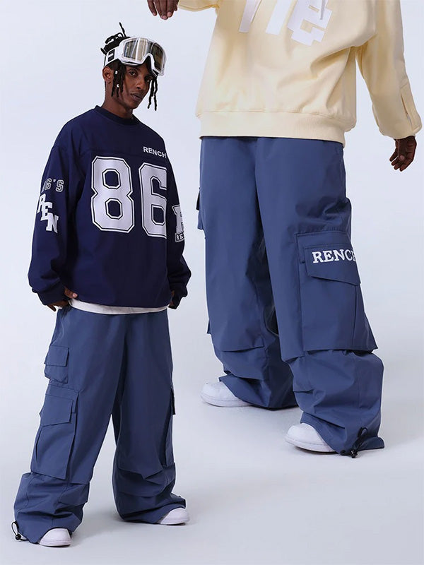 RenChill Mountain Oversize Baggy Schneehose für Damen