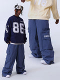 RenChill Mountain Oversize Baggy Schneehose für Herren