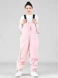 Damen-Winter-Snowboardhose mit Trägern