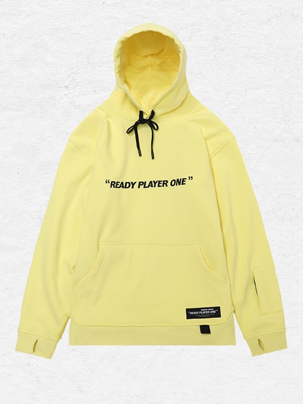 Nandn Mountain Player Freestyle Snowboard Hoodie für Herren