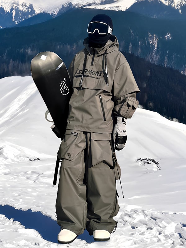 Herren-Schneeanzüge „Keep Money Mountain Chill Baggy“