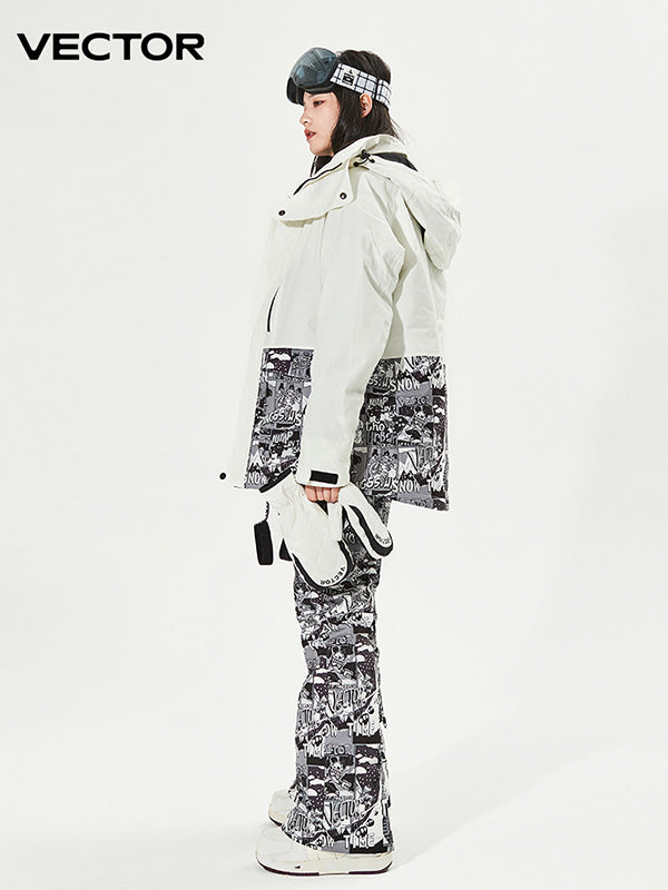 Damen-Winter-Schneejacke Vector Mountain Defender