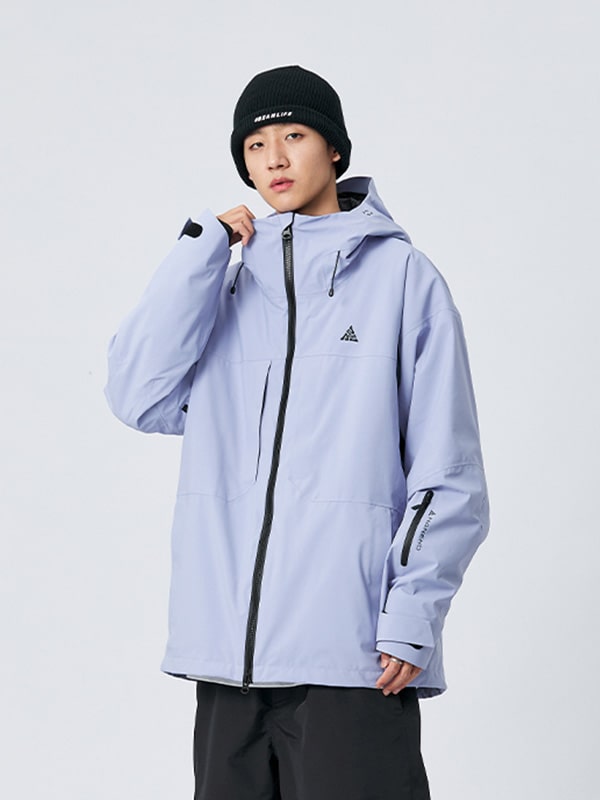 Nandn 3L Arctic Blitz wasserdichte Snowboardjacke für Herren