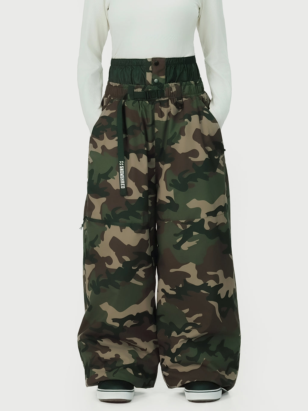 Urban Storm Damen-Skihose, robust, funktionsfreundlich, Freestyle, locker geschnitten