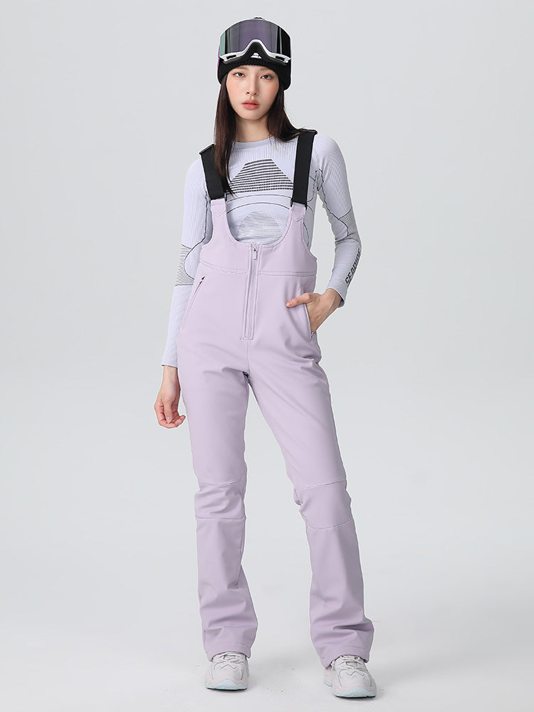 Searipe Tailored Flex Flare Ski-Latzhose für Damen