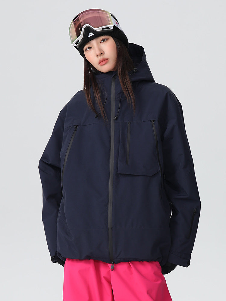 Searipe Durable Mountain Pro All-Terrain Baggy Schneejacke für Damen
