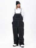 Herren City Chill Street Style Freerider Baggy Snow Bib Overalls