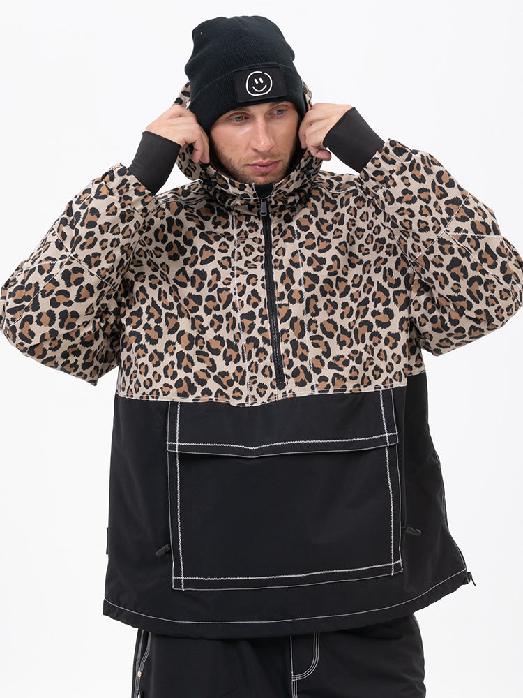 Mountain Vibe Streetstorm Pullover Camo Snowboardjacke für Herren – Ganzjahresjacke