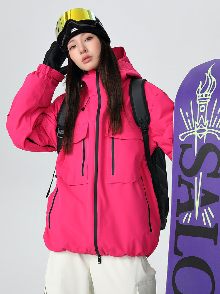 Searipe Damen-Skijacke für den robusten Bergsportbereich – Allzweck-Schneejacke