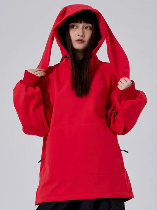 Dook Snow Iconic Rabbit Fleece-Hoodie für Damen