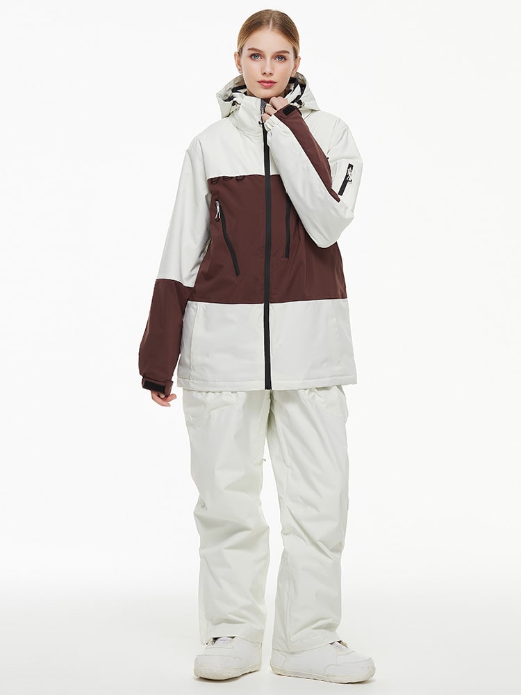 Herren-Thermo-Schneejacke und Latzhose für den Backcountry Mountain Explorer