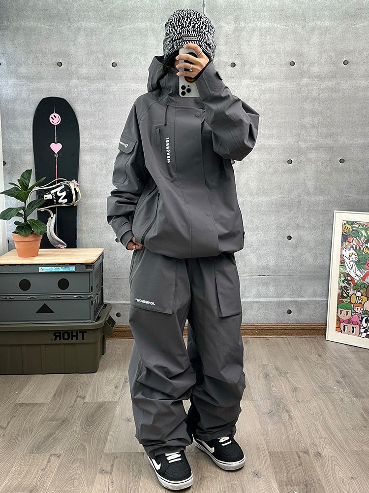 John Snow Damen-Skianzug im Cargo-Stil „Powder Pursuit Street Style“