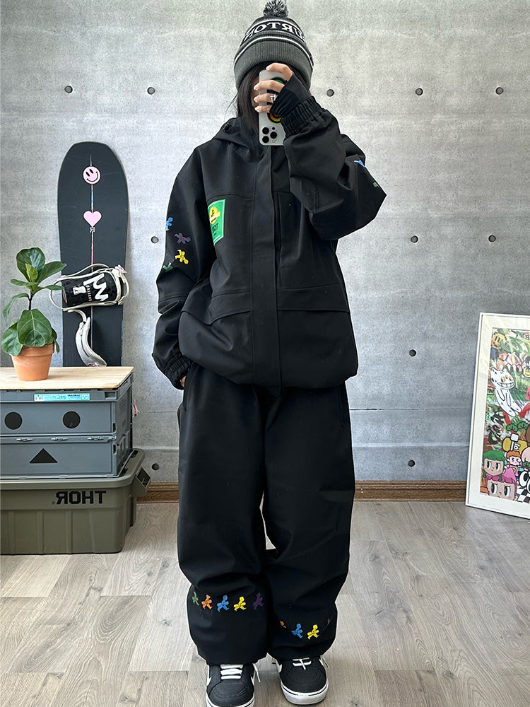 John Snow Street Fusion WIP Baggy Cargo Schneeanzug für Damen