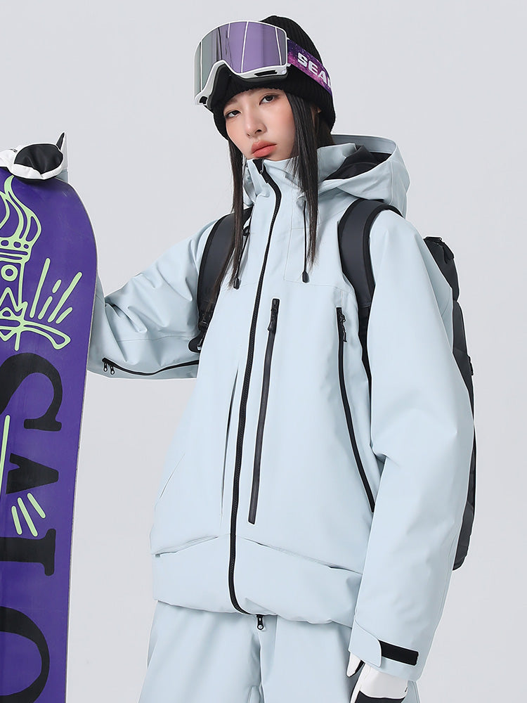 Searipe Unisex Ridge Master All-Conditions Baggy Schneejacke für Damen und Herren
