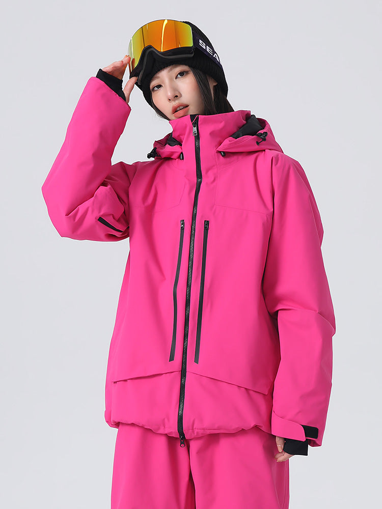 Searipe Unisex Ridge Master Mountain Freerider Baggy Schneejacke für Damen und Herren