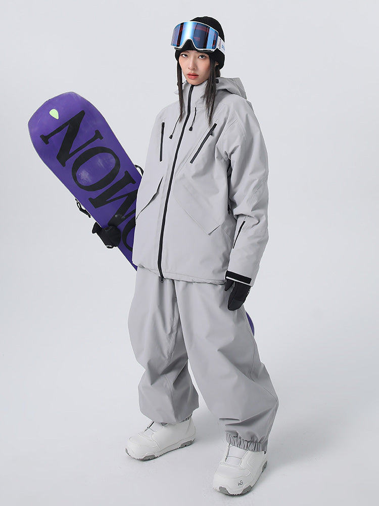 Searipe Unisex CoreBuild Allwetter-Schneeanzug für Damen, locker geschnitten