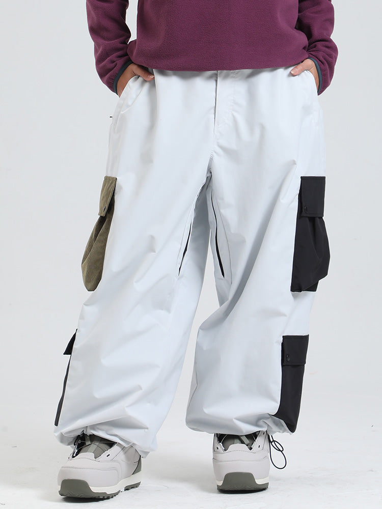 Gsou Snow Powder Chaser Oversized Baggy Snowboardhose für Damen