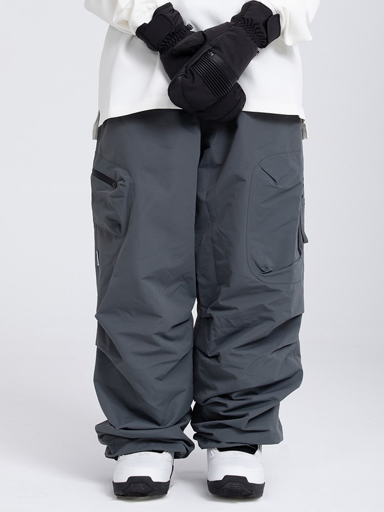 Prime Mountain Baggy-Skihose für Herren mit zwei seitlichen Cargotaschen