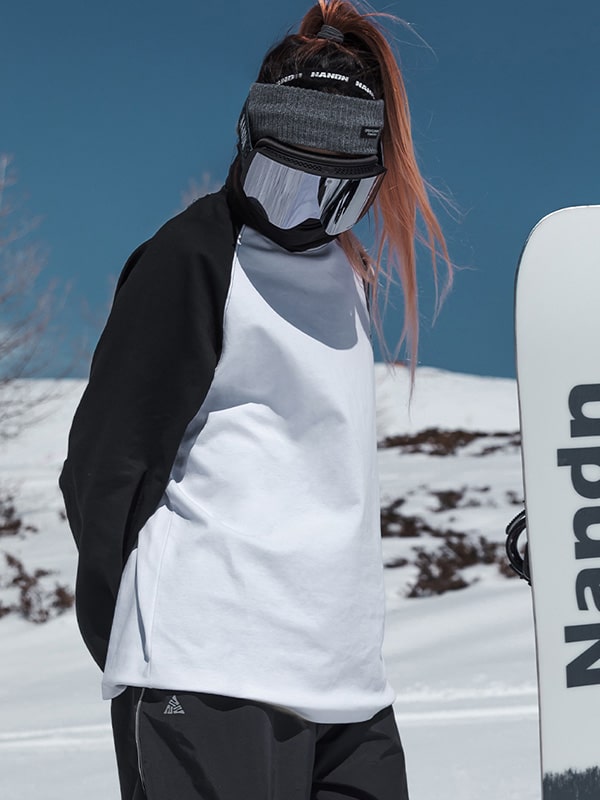 Damen-Schneepullover Nandn Alpine Chill Baggy