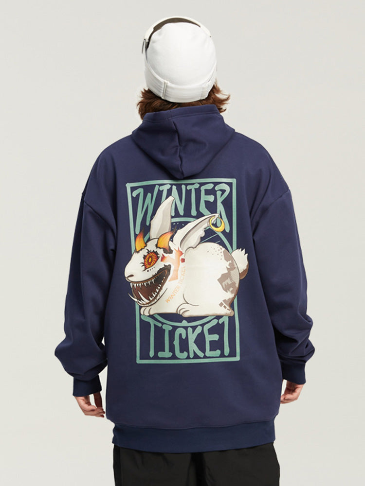 Herren Freestyle Terrain Park Baggy Snow Hoodies