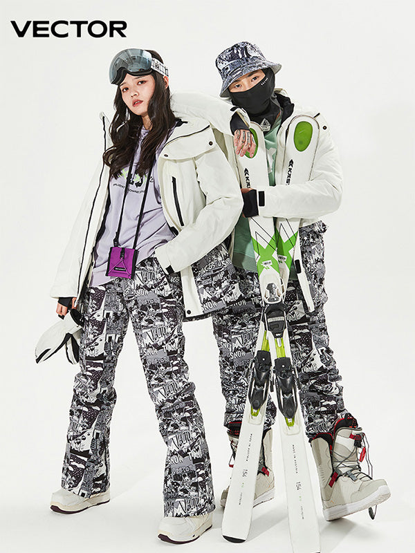 Damen-Winter-Schneejacke Vector Mountain Defender