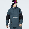 SnowCrest FrostTrek Anorakjacke für Herren mit halbem Reißverschluss