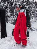 Damen Nandn Winter Star Baggy Mountain Snowboard-Ski-Latzhose