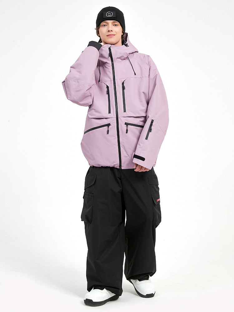 Strapazierfähiger Herren-Schneeanzug von Steeze HypeShred, Baggy Utility Cargo