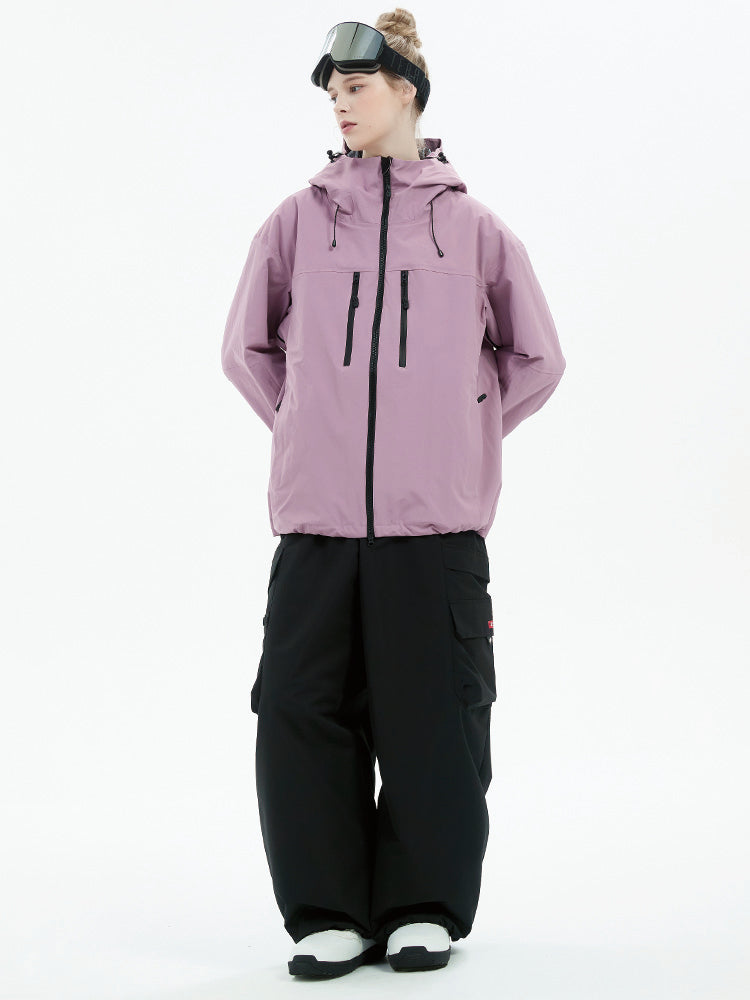 Damen Strapazierfähiger Mountain Pro Allwetter-Thermo-Schneeanzug 3L