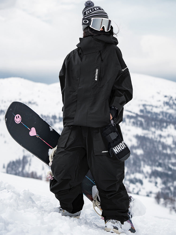 John Snow Damen-Skianzug im Cargo-Stil „Powder Pursuit Street Style“