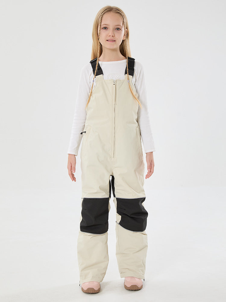 Mädchen Winter Trek Light Reflektierende Knieschützer Wasserdichte Isolierte Schneelatzhose