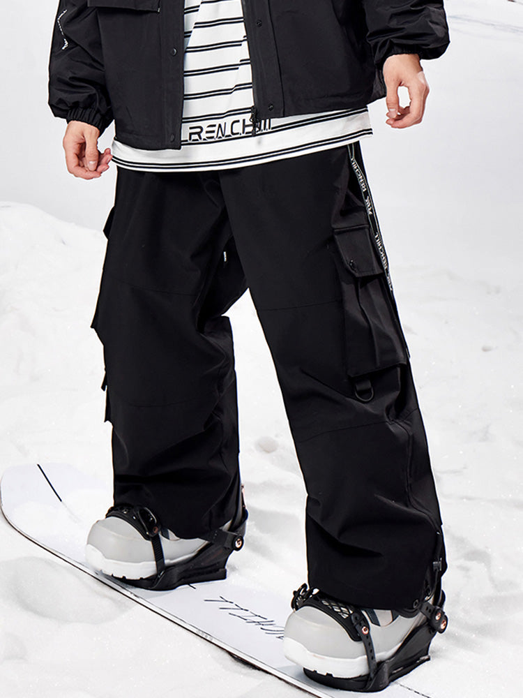 RenChill Mountain PowderRush Baggy Cargo Schneehose für Damen