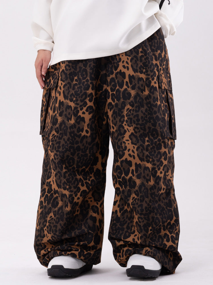 Mountain Chill Freestyle Prime Baggy Leopard Snowboardhose für Herren