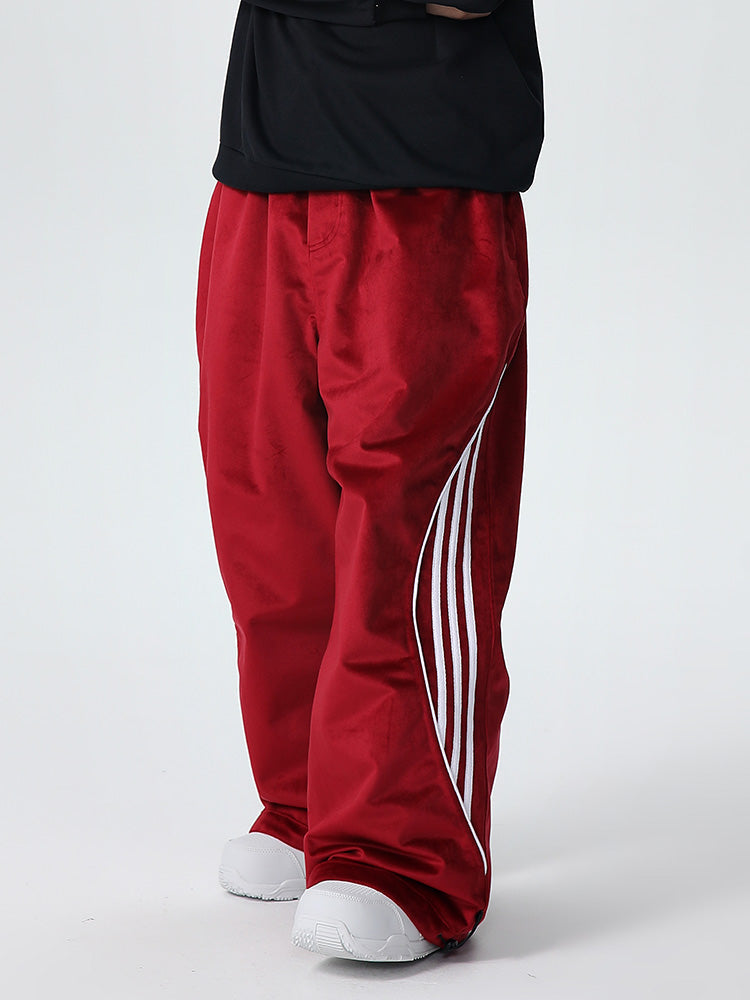 Searipe Unisex Oversize Fleece ChillTech Baggy Schneehose für Herren