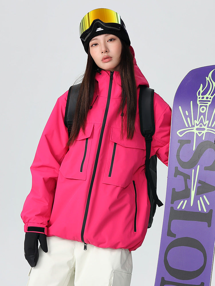 Searipe Damen-Skijacke für den robusten Bergsportbereich – Allzweck-Schneejacke