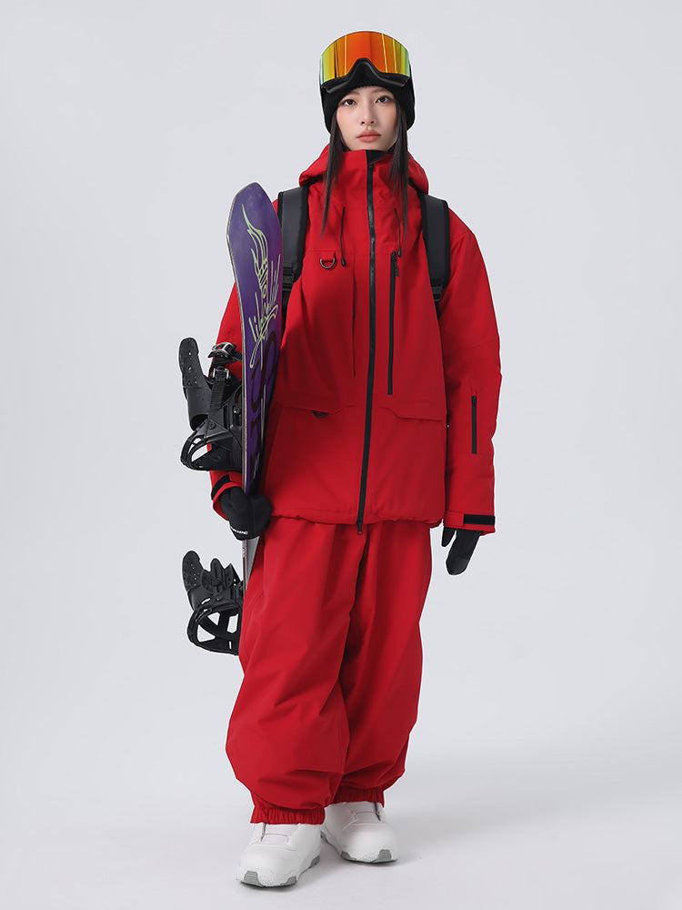 Searipe Unisex Allwetter-Schneeanzug für Damen, Mountainbiker und Backcountry-Einsatz