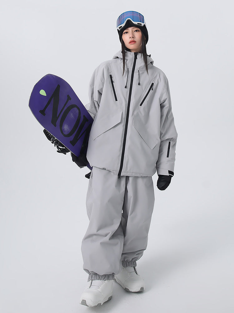 Searipe Unisex CoreBuild Allwetter-Schneeanzug für Damen, locker geschnitten